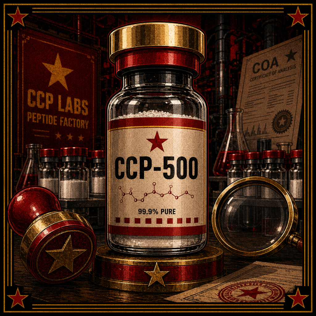 CCP-500 peptide vial