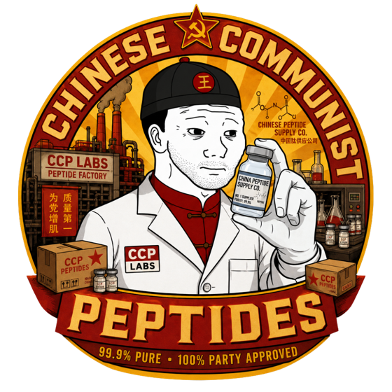 Round Chinese Communist Peptides seal